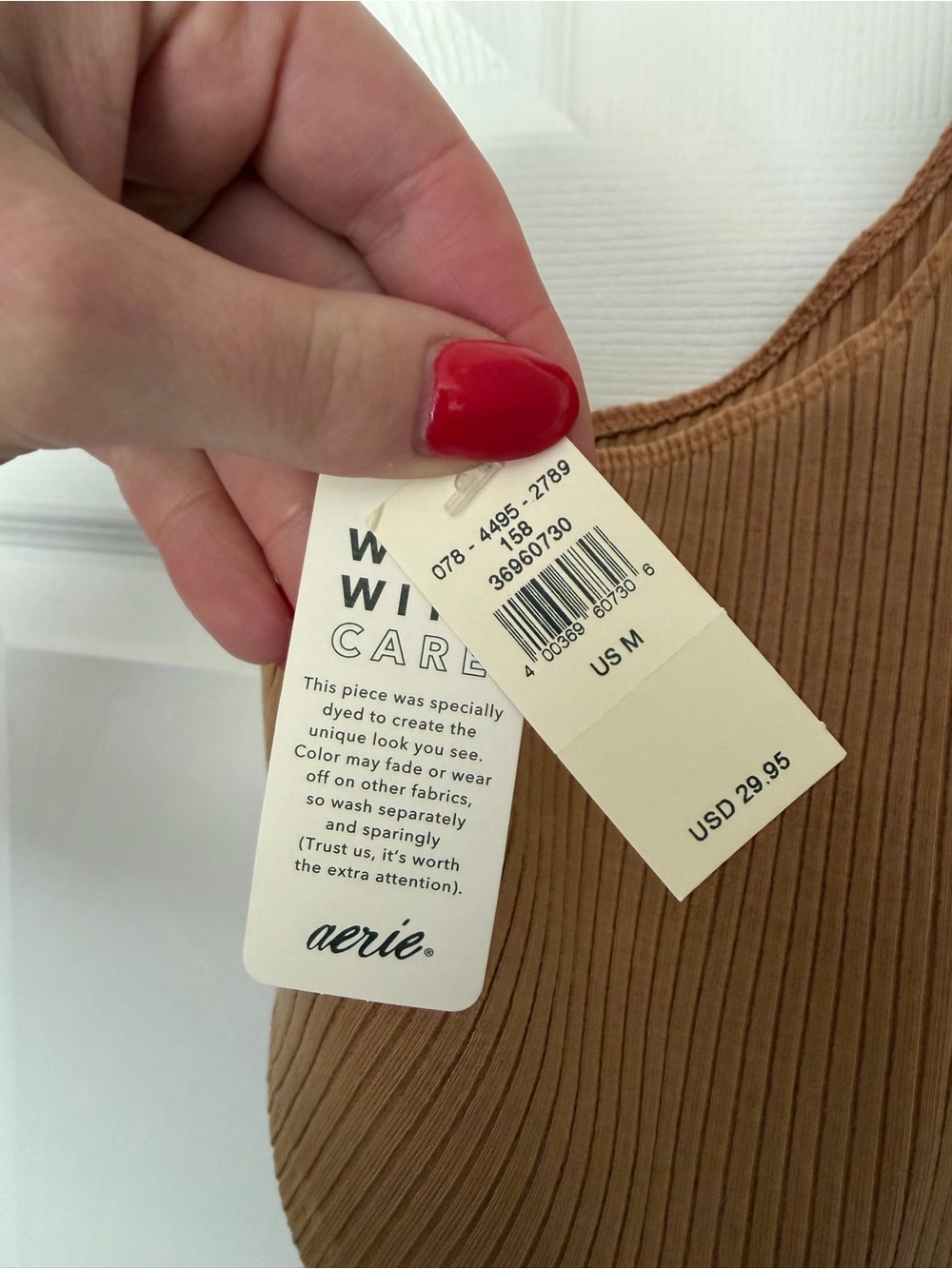 NWT Aerie one shoulder tank - Picture 3 of 3